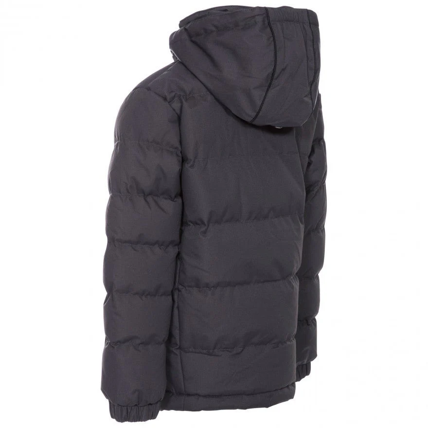Tuff Boys Padded Casual Jacket - Dark Grey - Image 2