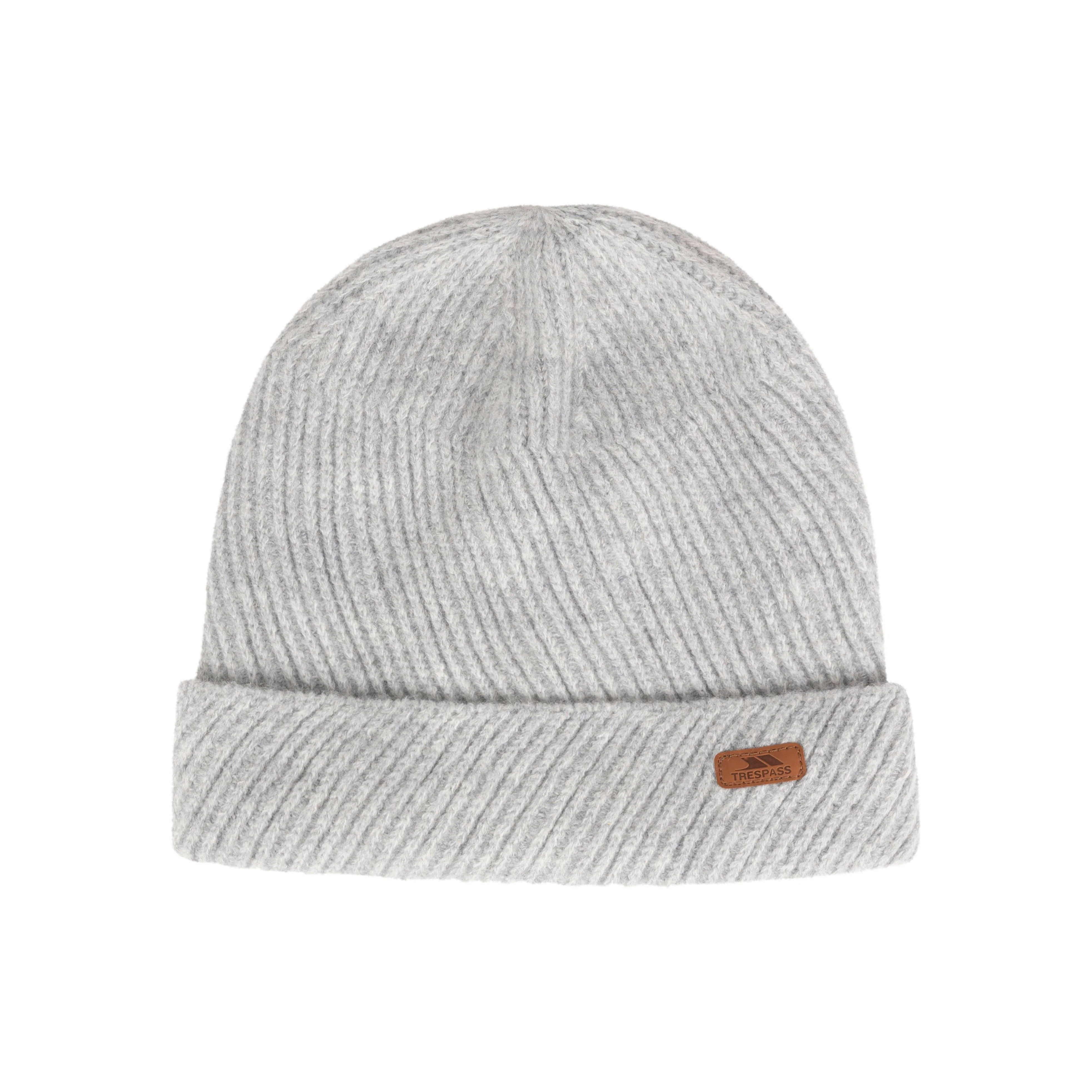 Twilla Women's Fleece Lined Knitted Hat in Grey Marl - Image 4