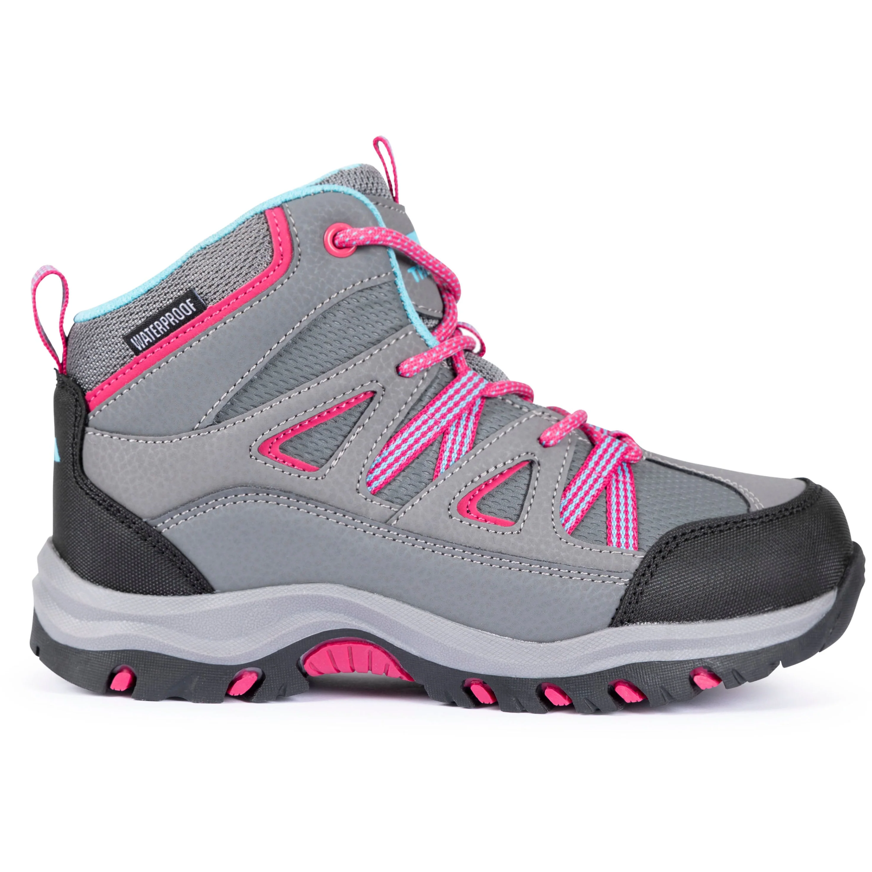 Gillon Youths' Waterproof Walking Boots in Grey - Image 3