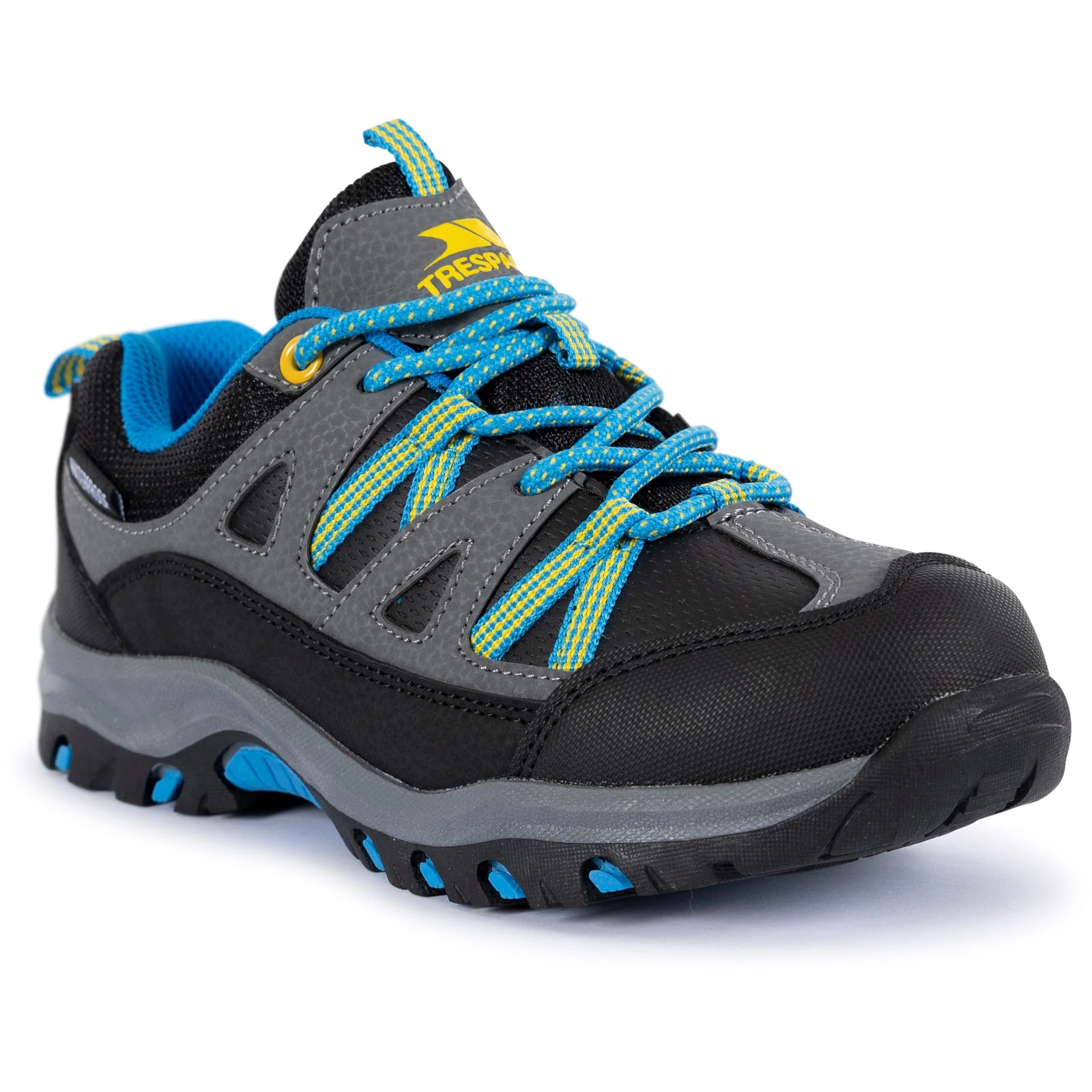 Gillon Unisex Kids Waterproof Walking Shoes in Black - Image 5