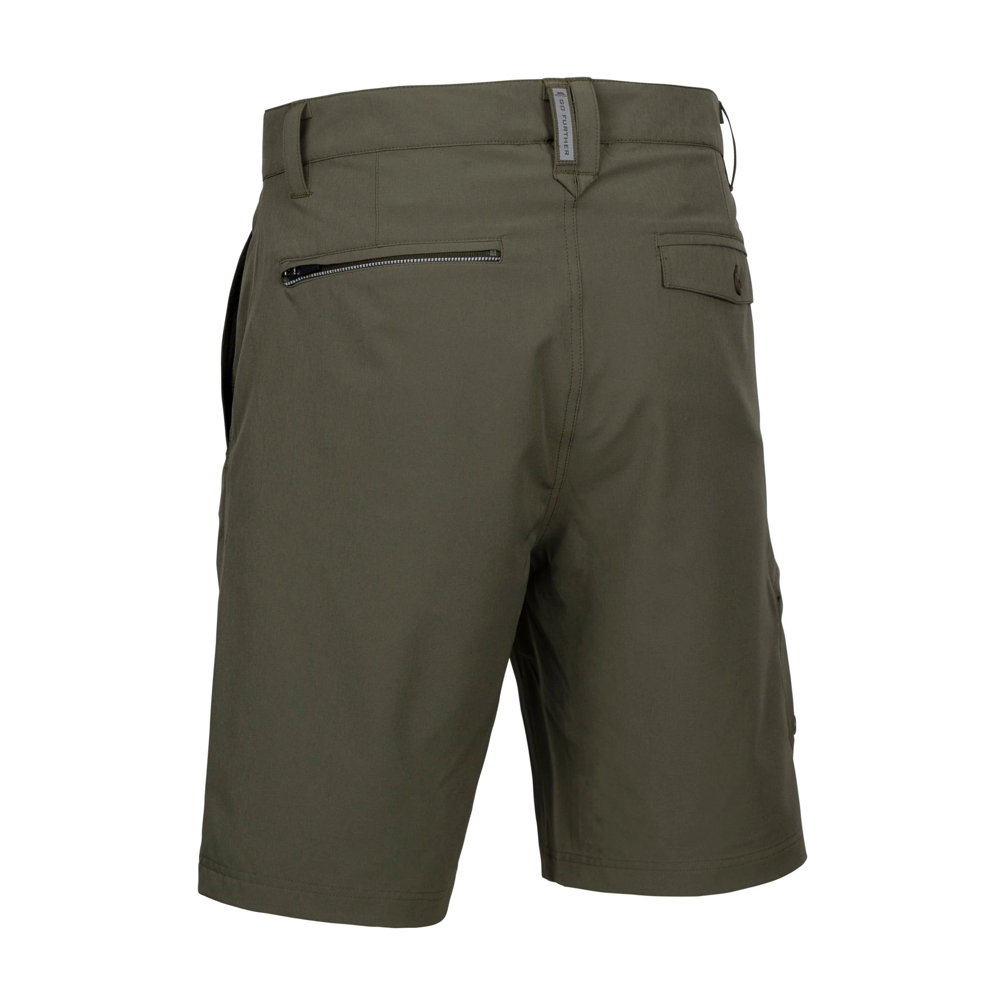 Upwell Mens Adventure Shorts in Herb - Image 2