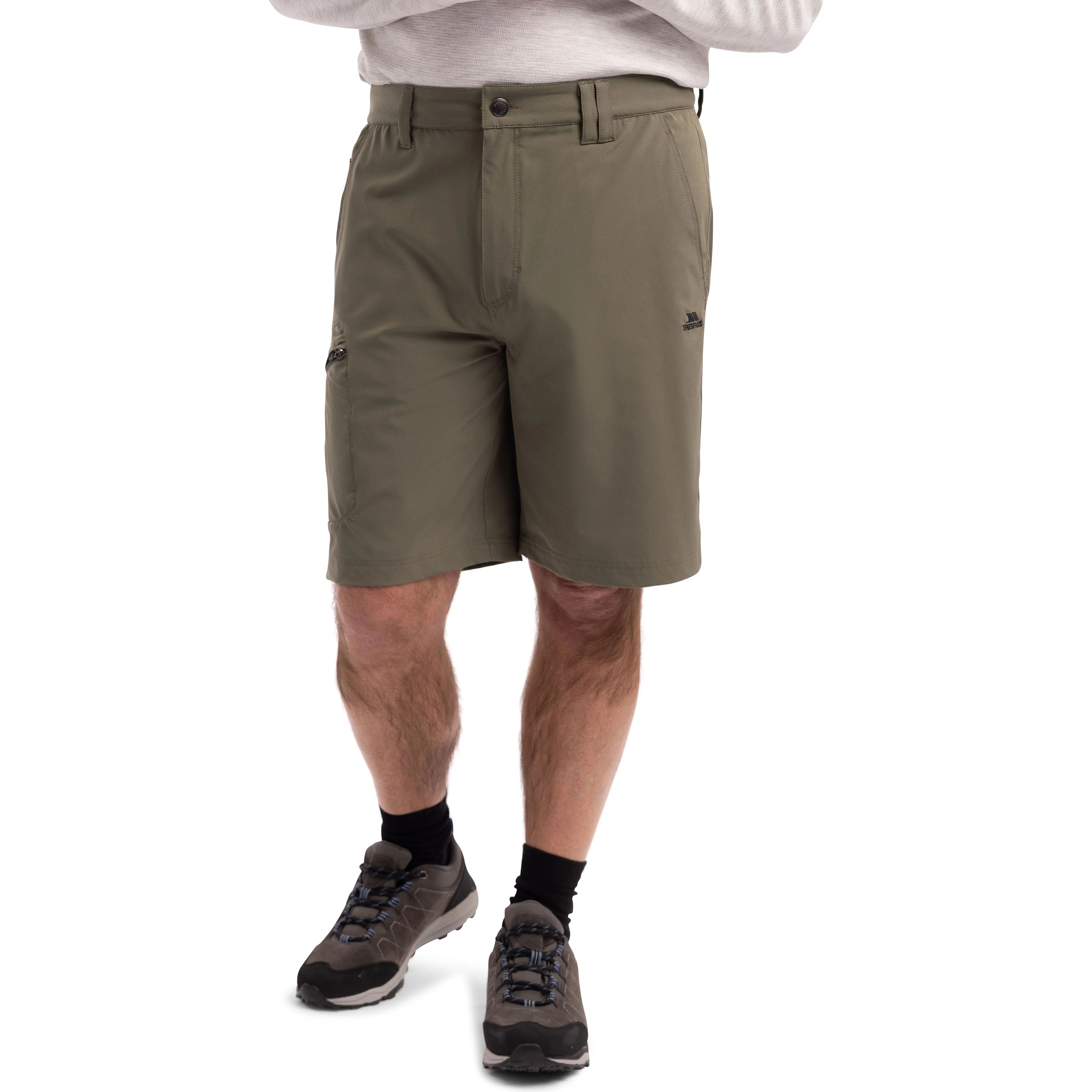 Upwell Mens Adventure Shorts in Herb - Image 3