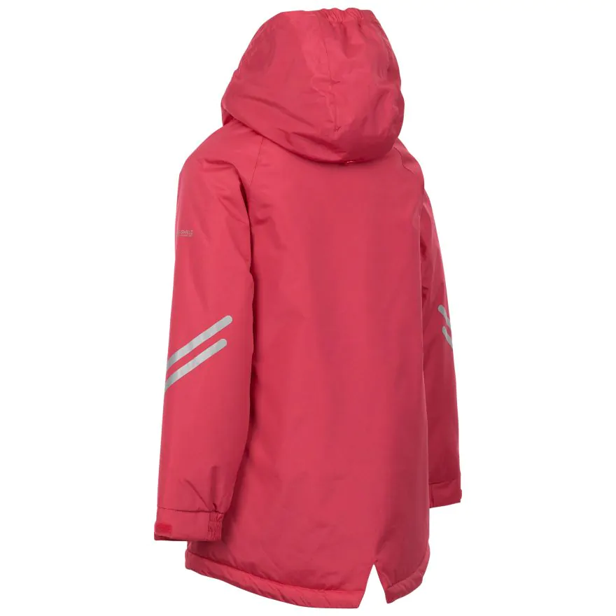 Valleyfield Kids Casual Waterproof Padded Jacket in Strawberry - Image 2