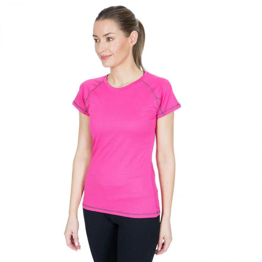 Viktoria Women's Active T-Shirt - Pink Lady - Image 2