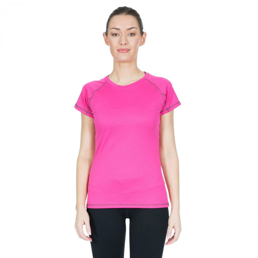 Viktoria Women's Active T-Shirt - Pink Lady - Image 4