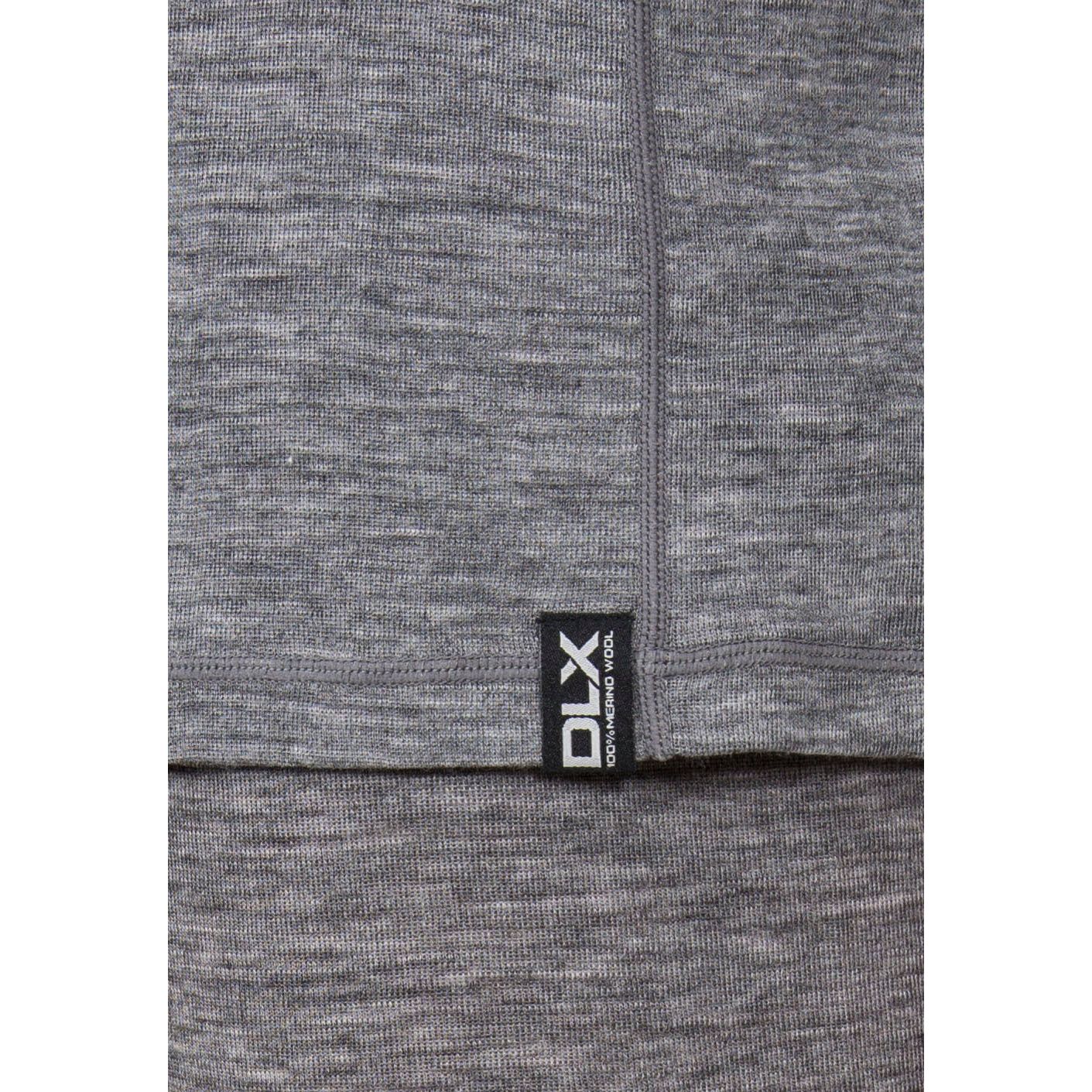 Wexler Men's 100% Merino Wool Base Layer Top in Dark Grey - Image 6